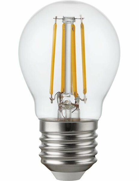 LED E27 Fila Ball G45x80 230V 470Lm 4.7W 927 AC Clear Dim