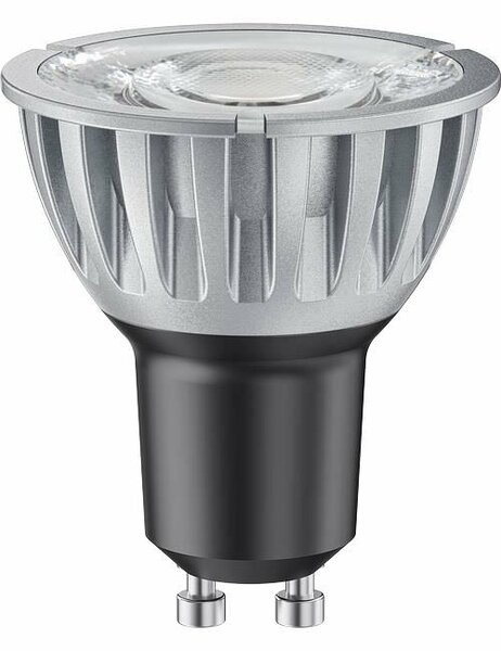 LED GU10 MR16 50x57 230V 480Lm 6.5W 927 10&deg; AC Silver Dim