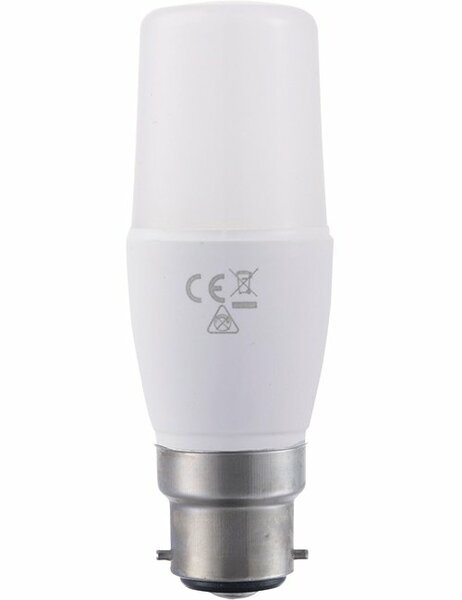 LED Ba22d Stick T41x118 95-265V 810Lm 8W 830 270&deg; AC/DC Opal Non-Dim
