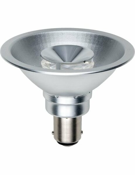 LED Ba15d AR70x55 12V 400Lm 9W 927 24&deg; AC/DC Grey Dim G1