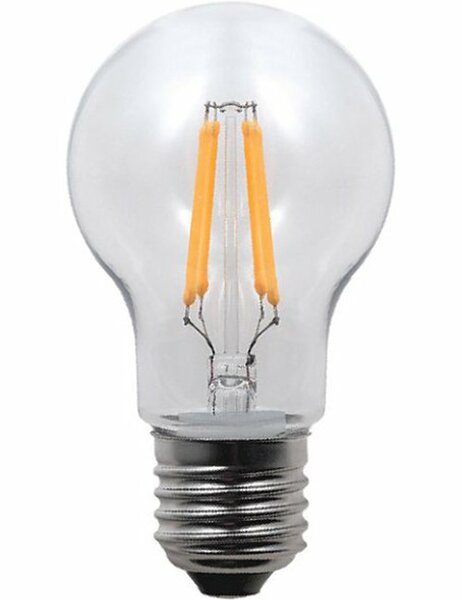LED E27 Fila GLS A55x100 230V 320Lm 3.5W 827 Polycarbonate Clear N-Dim