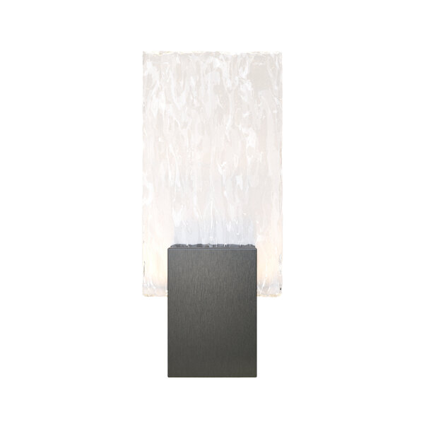 MAXLIGHT W0361 Wandlamp VETRO Geborsteld Zwart