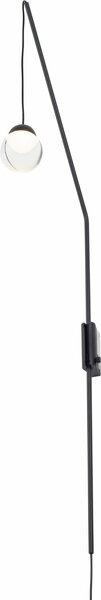 MAXLIGHT W0269 Wandlamp ZOOM Zwart, 3W LED