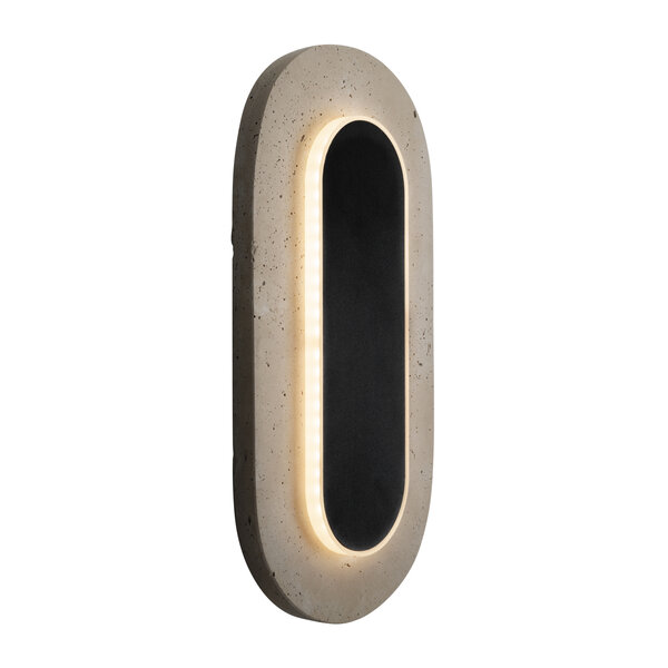 MAXLIGHT W0393 Wandlamp TRAVERTINO OVAL 10W