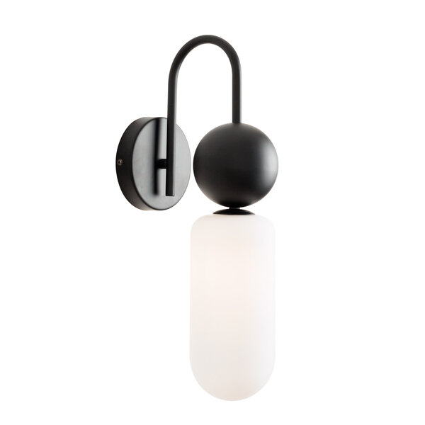 MAXLIGHT W0381 Wandlamp ROMA Zwart