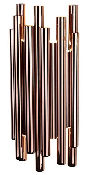 MAXLIGHT W0153D Wandlamp ORGANIC Koper Donker