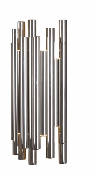 MAXLIGHT W0186D Wandlamp ORGANIC Chroom Dimbaar