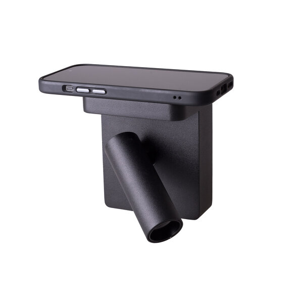 MAXLIGHT W0374 LOFER Wandlamp Zwart 7W 364LM 3000K