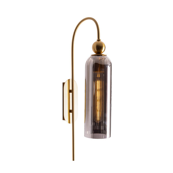 MAXLIGHT W0333 Wandlamp CAMPANILA Smokey GLASS