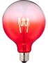 LED E27 G125 Rood 4W Dimbaar