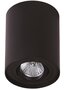 Opbouwspot Basic Round GU10 Zwart