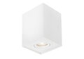 Opbouwspot Rende Vierkant M GU10 Wit