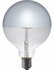 LED E27 G125 Kopspiegel Zilver 4 Watt Dimbaar
