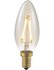 LED E14 Kaars Amber 2 Watt Dimbaar