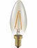 LED E14 Kaars Amber 2 Watt Dimbaar