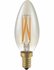 LED E14 Kaars Amber 4 Watt Dimbaar