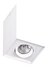 Opbouwspot Basic Square GU10 Wit