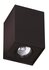 Opbouwspot Basic Square GU10 Zwart