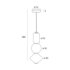 Hanglamp Akiko Triple 23W 1840L Opaal Glas