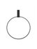 Plafonniere Garve 60cm Zwart