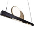 Hanglamp Momo Zwart/Goud