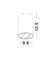 Opbouwspot Gozzano L Wit