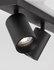 Opbouwspot Tod Triple Zwart