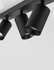Opbouwspot Tod Triple Zwart
