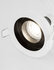 Inbouwspot Cedi GU10 Zwart/Wit