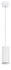 Pendel Aila 20cm GU10 Wit