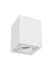 Opbouwspot Rende Vierkant/Rond GU10 Wit