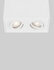 Opbouwspot Rende Duo M GU10 Wit