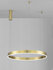 Hanglamp Motif 80cm Goud 3000K Dimbaar
