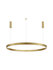 Hanglamp Motif 120cm Goud 3000K Dimbaar