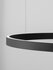 Hanglamp Elowen Up/Down 100cm Zwart 3000K Dimbaar