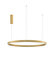 Hanglamp Elowen Up/Down 100cm Goud 3000K Dimbaar