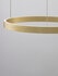 Hanglamp Elowen Up/Down 100cm Goud 3000K Dimbaar