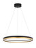 Hanglamp Cantria 60cm Zwart/Goud 3000K Dimbaar
