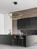 Hanglamp Cantria 80/60 Zwart/Goud 3000K Dimbaar