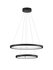 Hanglamp Empatia 60/40 Zwart 3000K Dimbaar