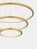 Hanglamp Empatia 80/60/40 Goud 3000K Dimbaar