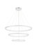 Hanglamp Empatia 80/60/40 Wit 3000K Dimbaar