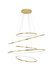 Hanglamp Nudos 120/70 Goud 3000K Dimbaar