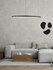 Hanglamp Tarquin 80cm Zwart 3000K Dimbaar