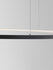 Hanglamp Tarquin 100cm Zwart 3000K Dimbaar