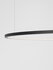 Hanglamp Tarquin 100cm Zwart 3000K Dimbaar