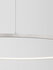 Hanglamp Tarquin 100cm Zilver 3000K Dimbaar