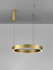Hanglamp Sting 60cm Goud 3000K Dimbaar