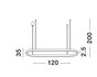 Hanglamp Cuppe Zwart 3000K Dimbaar
