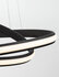 Hanglamp Aries 59cm Zwart 3000K Dimbaar